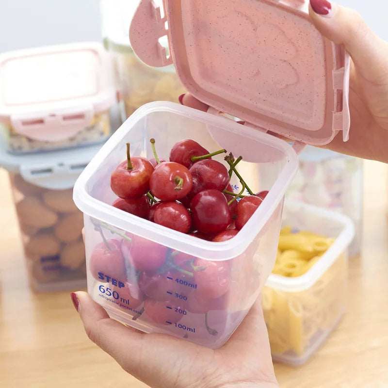 Food Storage Containers Jars Jar Kitchen Spaghetti Storage Box Kitchen Accessories Organizer Container Home Organization Garden