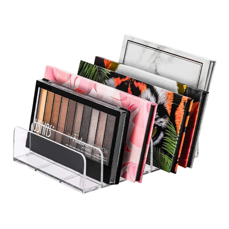 7 Grids Clear Eyeshadow Organizer Drawer Organization Divider Makeup Storage Box makeup organizer box Wholesale