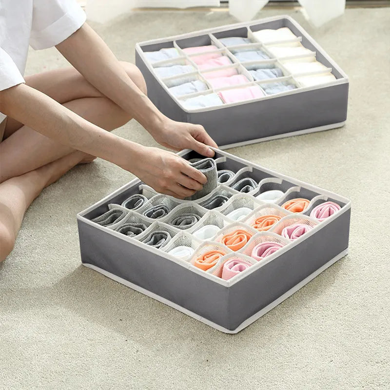 Wardrobe Closet Organizers Socks Storage Box Drawer Socks Organizer For Underwear Bra Box Hives Organizer Drawer Organization