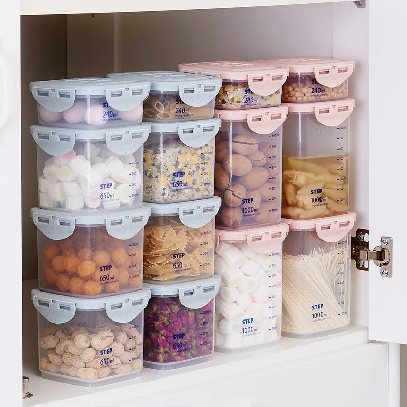 Food Storage Containers Jars Jar Kitchen Spaghetti Storage Box Kitchen Accessories Organizer Container Home Organization Garden